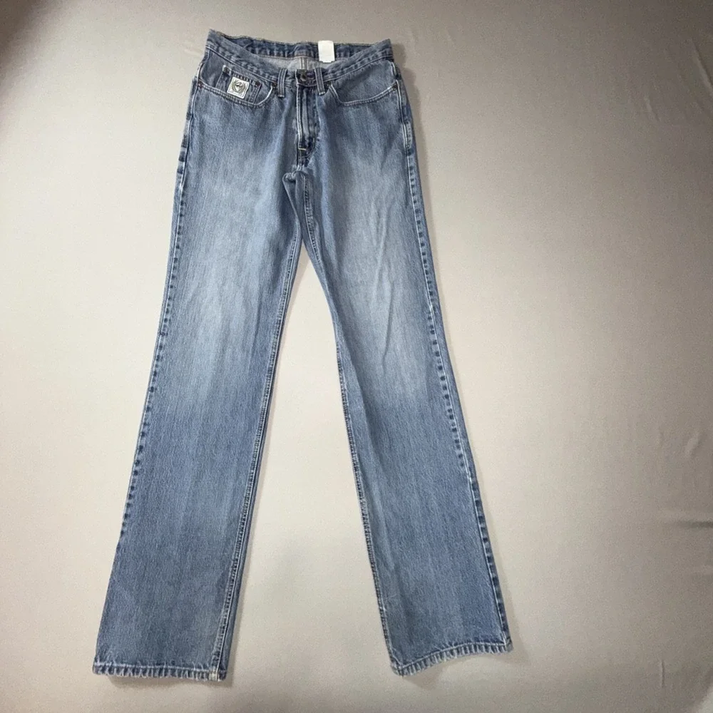 Cinch White Label Mens Relaxed Fit Straight Leg Jeans 32x38 Western Denim Blue